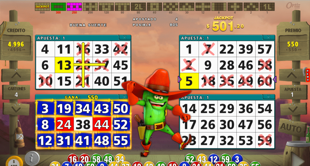 Rodeo Bingo – Ortiz Gaming